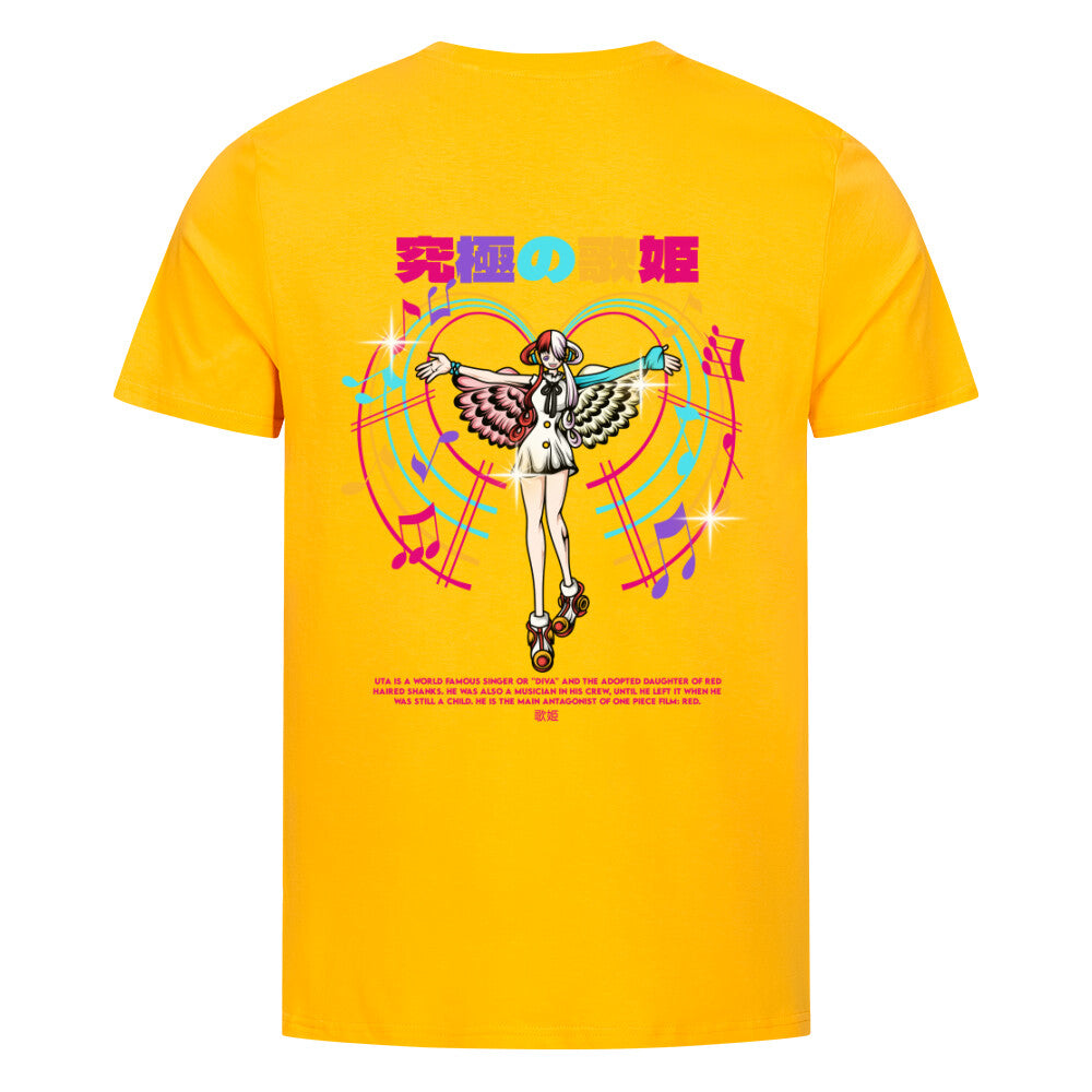 "Uta-Tag X One Piece" Organic Shirt