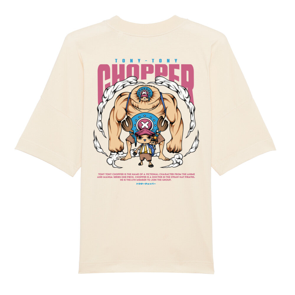 "Chopper-Tag X One Piece" Oversize Shirt