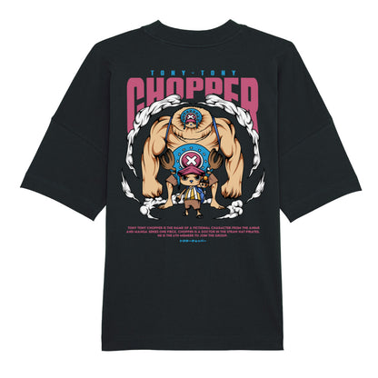 "Chopper-Tag X One Piece" Oversize Shirt