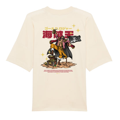"Roger-Tag X One Piece" Oversize Shirt