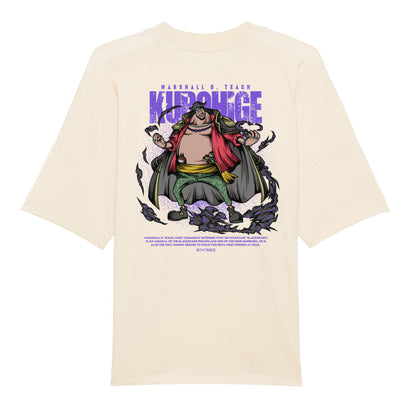 "Teach-Tag X One Piece" Oversize Shirt