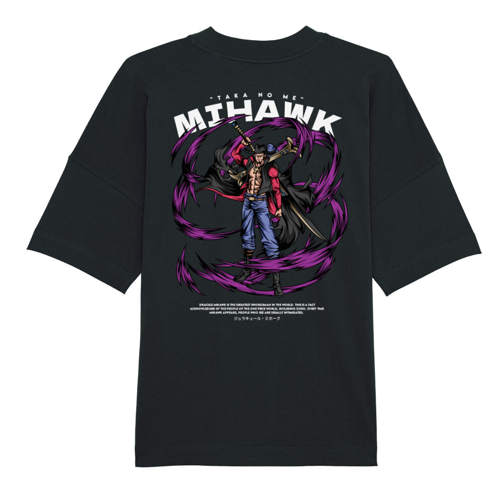 "Mihawk-Tag X One Piece" Oversize Shirt