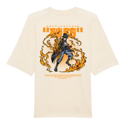 "Sabo-Tag X One Piece" Oversice Shirt
