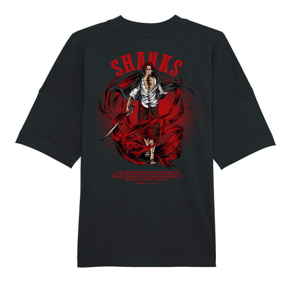 "Shanks-Tag X One Piece" Oversice Shirt