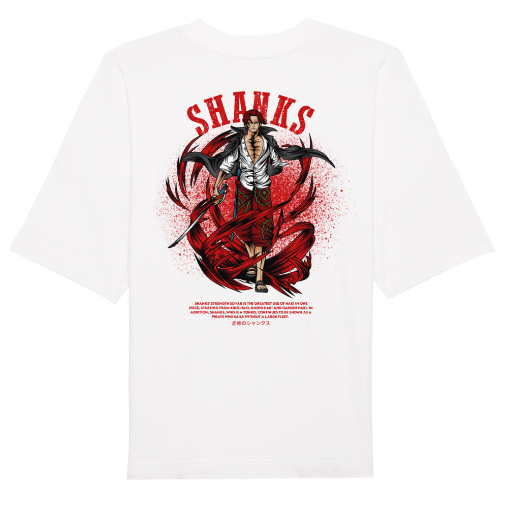 "Shanks-Tag X One Piece" Oversice Shirt