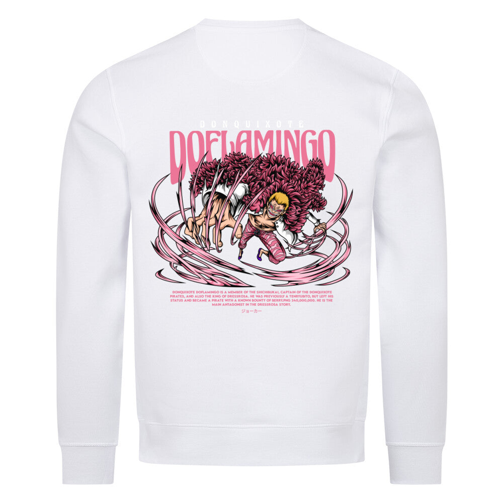 "Doflamingo-Tag X One Piece" Organic Sweatshirt