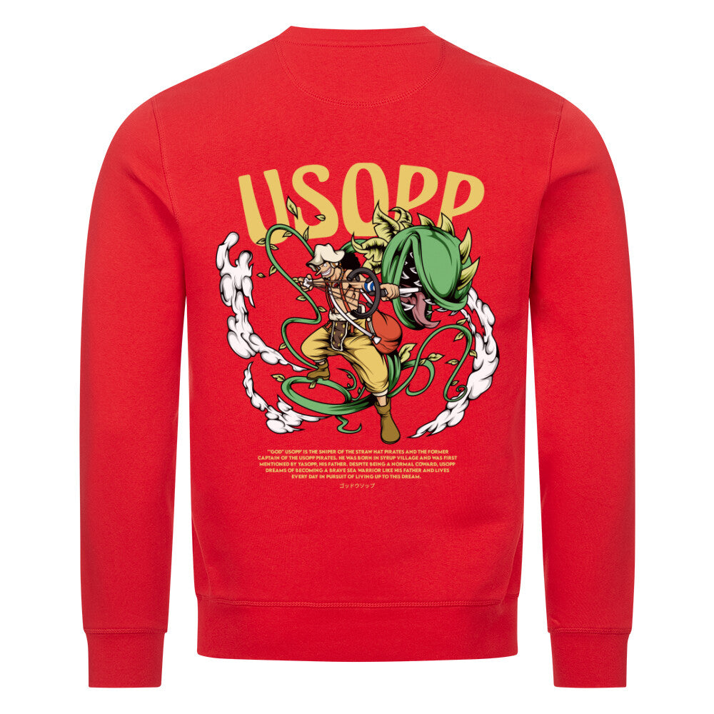 "Usopp-Tag X One Piece" Organic Sweatshirt