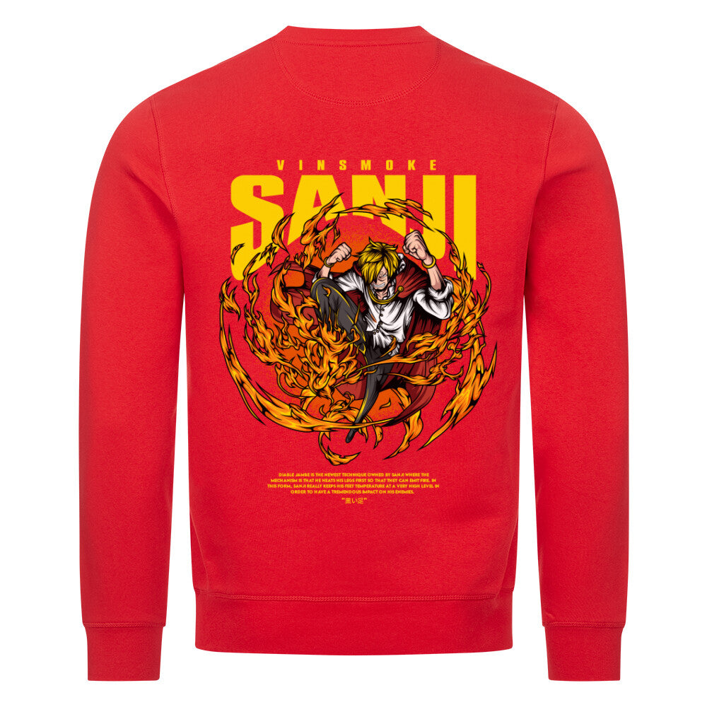 "Sanji-Tag X One Piece" Organic Sweatshirt