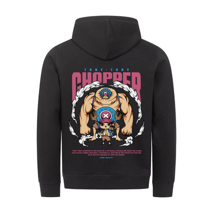 "Chopper-Tag X One Piece" Organic Hoodie