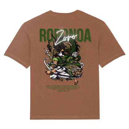 "Zoro-Tag X One Piece" Organic Relax Fit Shirt
