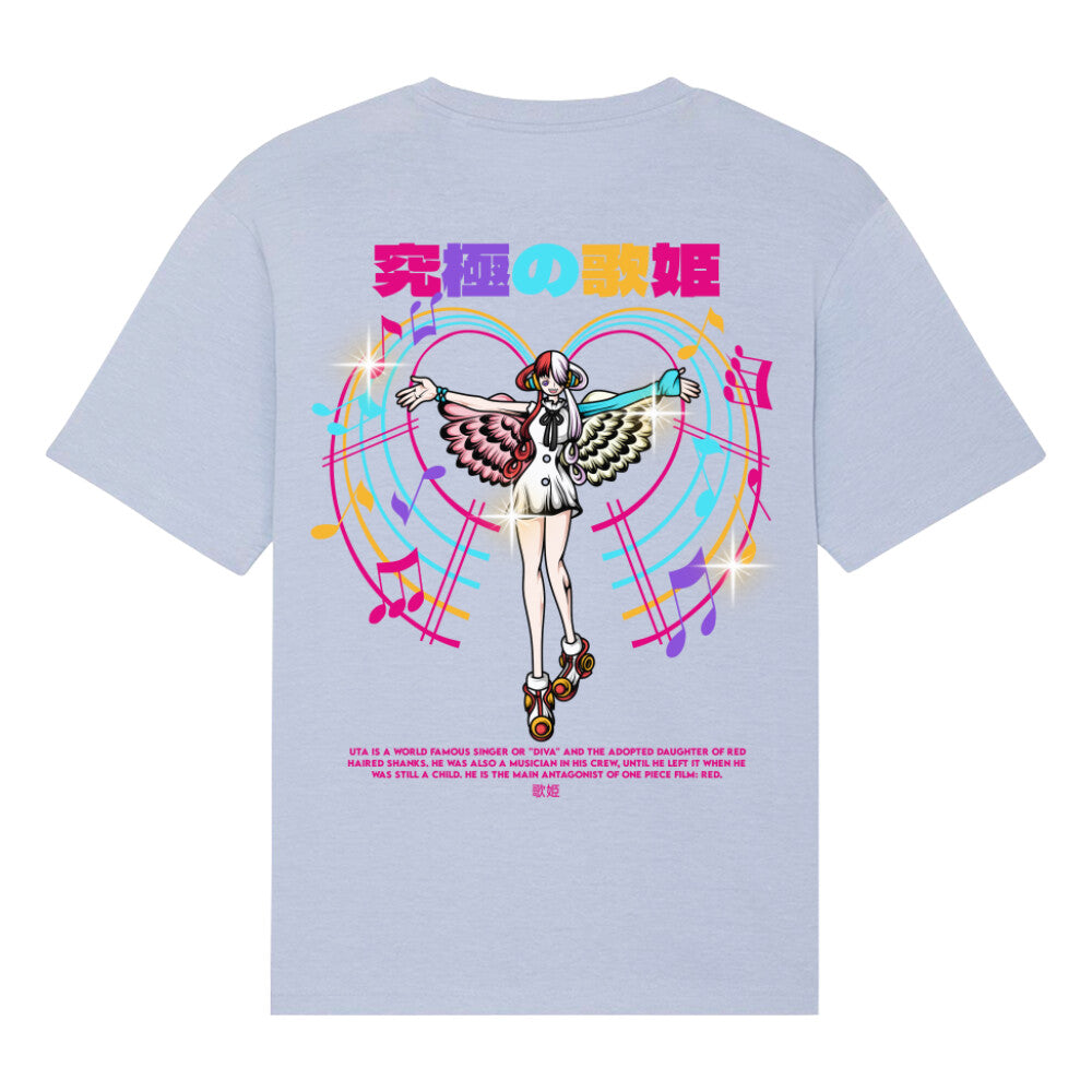 "Uta-Tag X One Piece" Organic Relax Fit Shirt