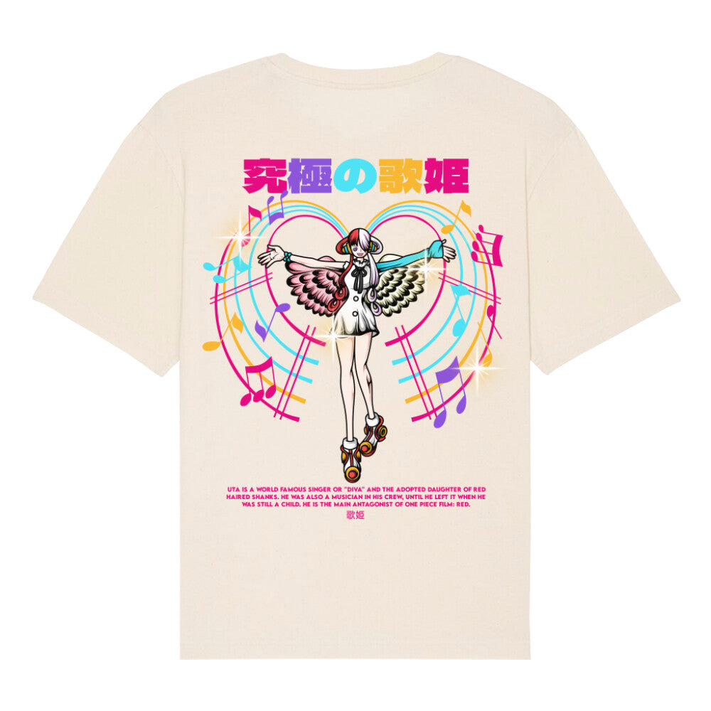 "Uta-Tag X One Piece" Organic Relax Fit Shirt