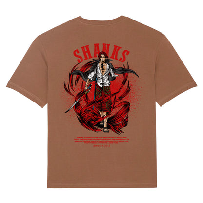 "Shanks-Tag X One Piece" Organic Relax Fit Shirt