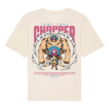 "Chopper-Tag X One Piece" Organic Relax Fit Shirt
