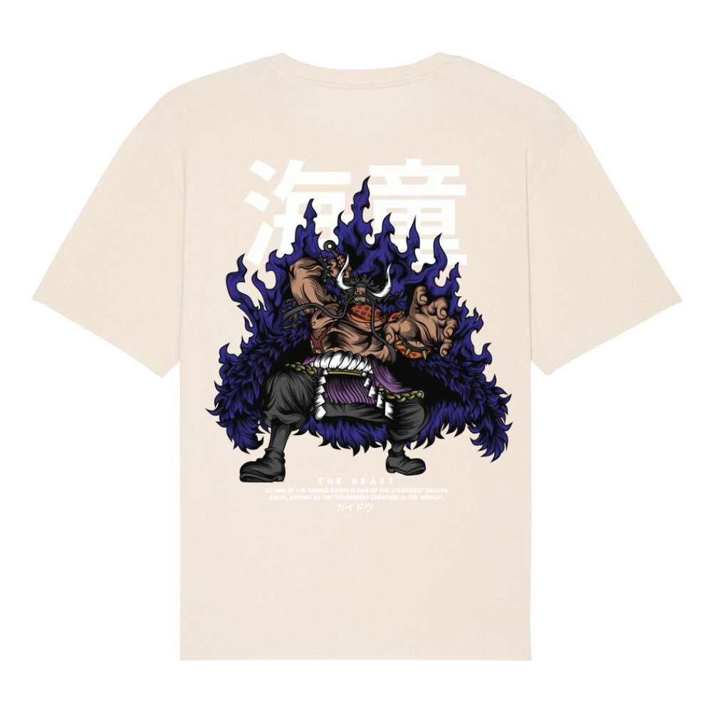 "Kaido-Tag X One Piece" Organic Relax Fit Shirt