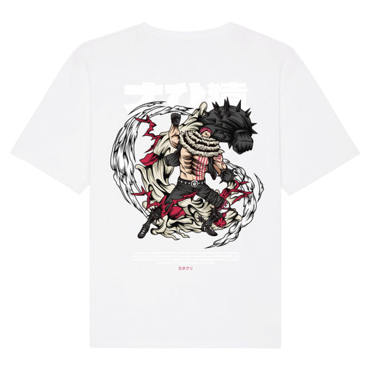 "Katakuri-Tag X One Piece" Organic Relax Fit Shirt